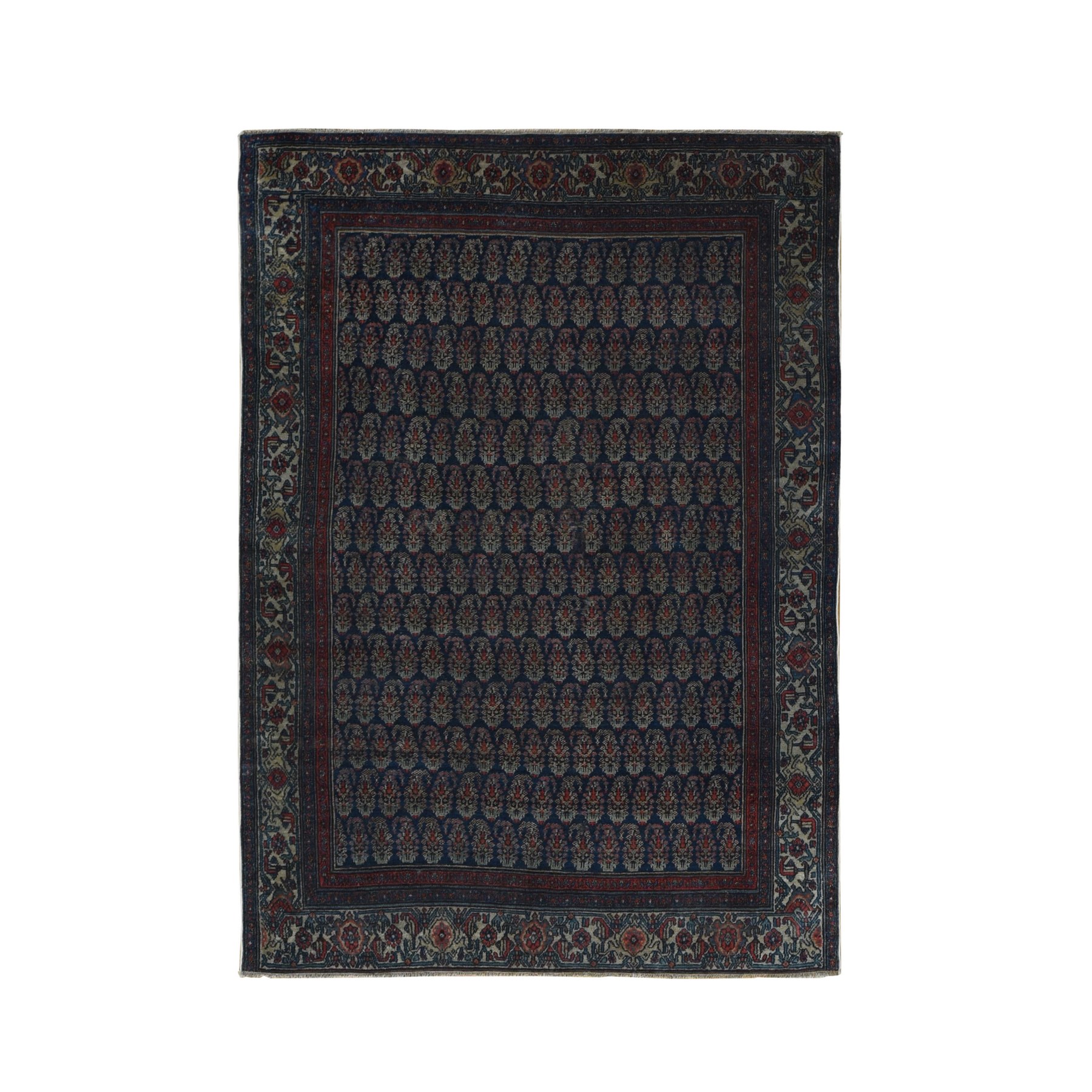Overdyed & Vintage Rugs LUV787311